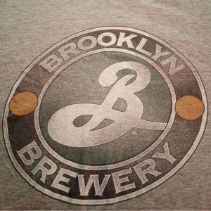 Brooklyn Brewery Men's Large Gray T-shirt
